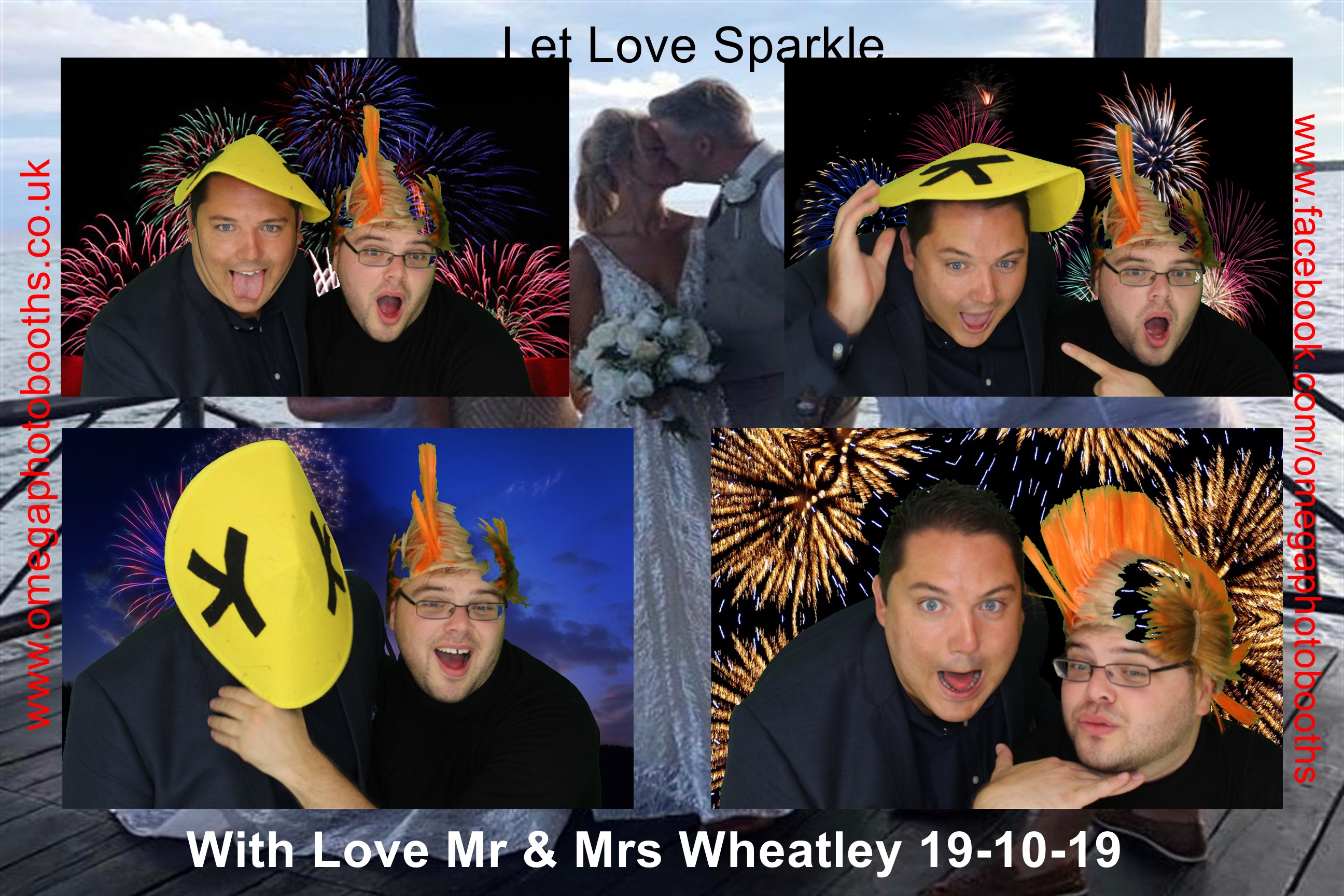 Mr & Mrs Wheatley  | View more photos from the event at gallery.omegaphotobooths.co.uk/u/Omega-Photobooths/Mr-Mrs-Wheatley